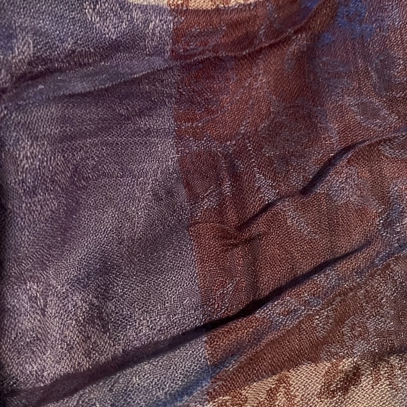 Colorful Patchwork Scarf - Picture 2 of 3